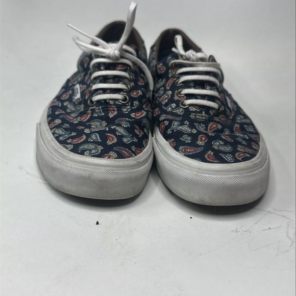 Unisex Printed Lace Up Vans - Low Tops Size 7 Men Women Size 8.5 - Picture 2 of 7